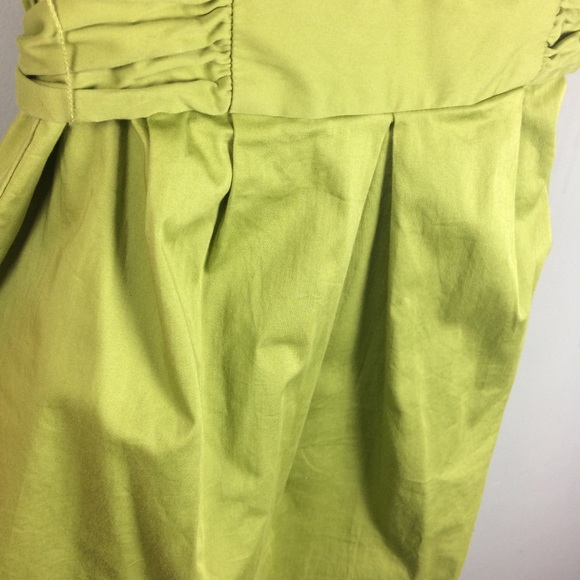 Max&Cleo Ruffle Front Pleated Pocket Dress Size 4 - Picture 6 of 8